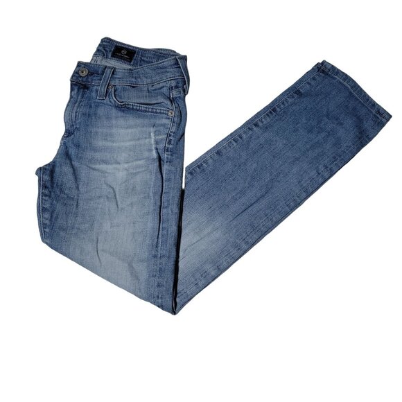 AG Adriano Goldschmied Nolan Ankle Jeans Womens Size 25 Low Rise Denim Pants - Picture 1 of 10